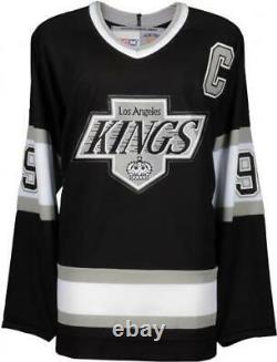 Wayne Gretzky LA Kings Signed Black CCM Replica Jersey Upper Deck Fanatics