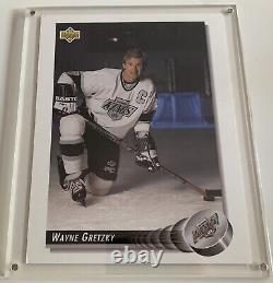 Wayne Gretzky Los Angeles Kings 1992-93 Upper Deck UDA Jumbo 8.5X11 Card #/2500