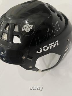 Wayne Gretzky Los Angeles Kings Autographed Full Size JOFFA Helmet with UD & JSA