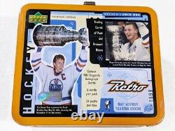 Wayne Gretzky Lot of 3 1999 Upper Deck Hockey Metal Lunch Box Edmonton Oilers