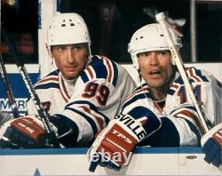 Wayne Gretzky + Mark Messier Signed Auto Autograph 16x20 Photo Uda Upper Deck