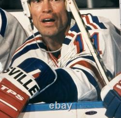 Wayne Gretzky + Mark Messier Signed Auto Autograph 16x20 Photo Uda Upper Deck