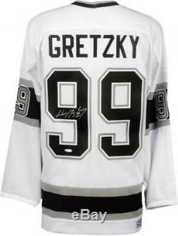 Wayne Gretzky NHL Los Angeles Kings Signed White Replica Jersey Upper Deck COA
