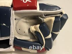 Wayne Gretzky NY Rangers Autographed Hockey Gloves withUpper Deck Authentication