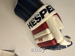 Wayne Gretzky NY Rangers Autographed Hockey Gloves withUpper Deck Authentication