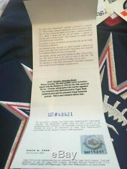 Wayne Gretzky New York Rangers Alt Upper Deck Authenticated UDA Hockey Jersey