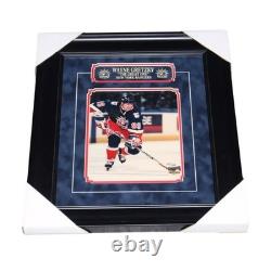 Wayne Gretzky New York Rangers Autographed Framed LE /250 8x10 Photo UPPER DECK