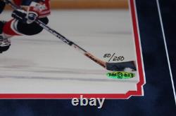 Wayne Gretzky New York Rangers Autographed Framed LE /250 8x10 Photo UPPER DECK