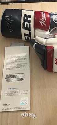 Wayne Gretzky New York Rangers Autographed Hespeler Gloves With Upper Deck COA