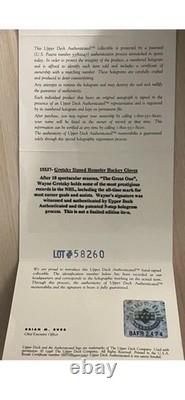 Wayne Gretzky New York Rangers Autographed Hespeler Gloves With Upper Deck COA