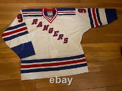Wayne Gretzky New York Rangers Center Ice Signed 54-r Starter Jersey Upper Deck