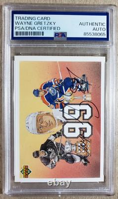 Wayne Gretzky PSA/DNA Certified Auto 1991-92 Upper Deck Signed Hockey Card