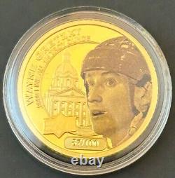 Wayne Gretzky Pure Gold 2017 Upper Deck Grandeur Coin. 9999 1/4 oz 87/100