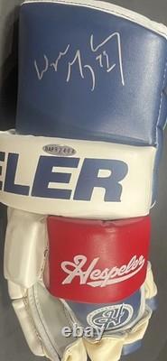 Wayne Gretzky Rangers Signed Hespeler Game Model Hockey Gloves Upper Deck COA