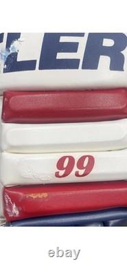 Wayne Gretzky Rangers Signed Hespeler Game Model Hockey Gloves Upper Deck COA