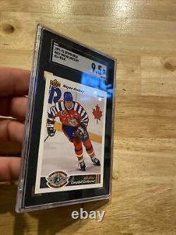 Wayne Gretzky SGC 9.5 MINT? NHL Hockey Upper Deck #621 All Star Collector Card