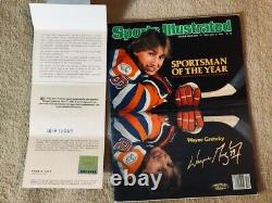 Wayne Gretzky SMOTY Signed Sports Illustrated SI Magazine UDA Upper Deck Cert