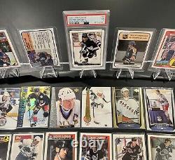 Wayne Gretzky Sharp 67 Card Lot Topps UD O-Pee-Chee Pro-Set Fleer Plus PSA Slab