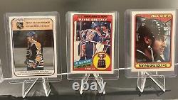 Wayne Gretzky Sharp 67 Card Lot Topps UD O-Pee-Chee Pro-Set Fleer Plus PSA Slab