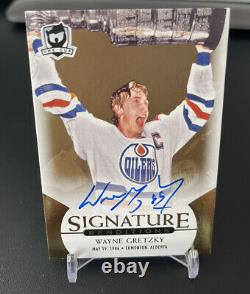 Wayne Gretzky Signature Renditions The Cup 2018-19 AUTOGRAPH ON CARD Upper Deck