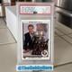 Wayne Gretzky Signed 1990-91 Ud #205 Art Ross Psa 6 / Auto 10 Psa Dna Hof