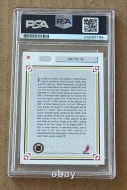 Wayne Gretzky Signed 1991-92 Upper Deck Psa/dna The Goat Hand Signed