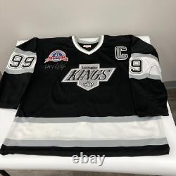 Wayne Gretzky Signed 1993 Stanley Cup Los Angeles Kings Jersey UDA Upper Deck