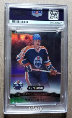 Wayne Gretzky Signed 2017-18 Upper Deck Synergy Autograph PSA/DNA Certified Auto