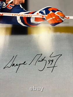 Wayne Gretzky Signed 30x40 Photo Upper Deck Authenticated Oilers