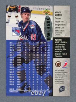 Wayne Gretzky Signed 97-98 Upper Deck Rangers BuyBack Auto Certified 190/500