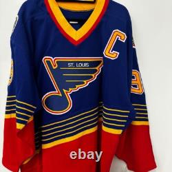 Wayne Gretzky Signed Authentic CCM Blues Jersey Upper Deck Coa