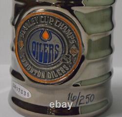 Wayne Gretzky Signed Auto Autograph 1985 Edm Stanley Cup Trophy Upper Deck Uda