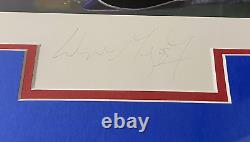 Wayne Gretzky Signed Auto Autograph Danny Day Upper Deck Le Litho Uda + Jsa/dna
