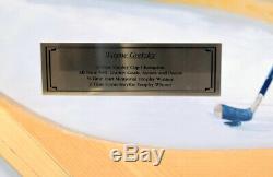 Wayne Gretzky Signed Auto Autograph Stick Blade Display Upper Deck Uda #32/199