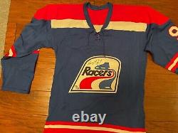 Wayne Gretzky Signed Autograph Blue Indy Racers Jersey Uda Jsa Coa Ltd 150