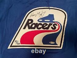 Wayne Gretzky Signed Autograph Blue Indy Racers Jersey Uda Jsa Coa Ltd 150