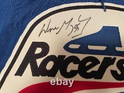 Wayne Gretzky Signed Autograph Blue Indy Racers Jersey Uda Jsa Coa Ltd 150