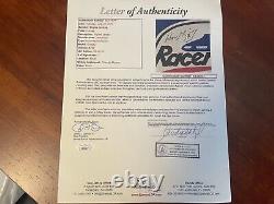 Wayne Gretzky Signed Autograph Blue Indy Racers Jersey Uda Jsa Coa Ltd 150