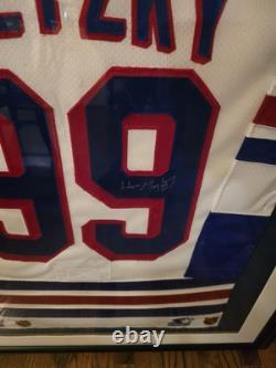 Wayne Gretzky Signed Autographed Authentic Starter Jersey Upper Deck COA Rangers