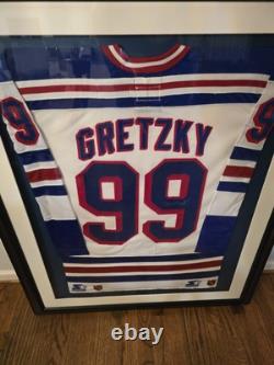 Wayne Gretzky Signed Autographed Authentic Starter Jersey Upper Deck COA Rangers