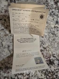 Wayne Gretzky Signed Autographed Authentic Starter Jersey Upper Deck COA Rangers