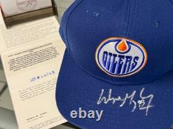 Wayne Gretzky Signed Autographed Edmonton Oilers Hockey Hat UDA Authentication