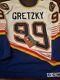Wayne Gretzky Signed Blues Jersey Upper Deck Uda