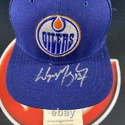 Wayne Gretzky Signed Edmonton Oilers Baseball Hat Limited Edition Upper Deck