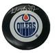 Wayne Gretzky Signed Edmonton Oilers Uda Upper Deck Game Puck Blues Kings L@@k