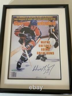 Wayne Gretzky Signed & Framed Sports Illustrated Photo-Upper Deck Authentication