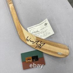 Wayne Gretzky Signed Hespeler Game Model Hockey Stick UDA Upper Deck COA
