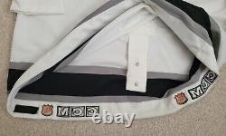 Wayne Gretzky Signed LA Kings Home White UD Authentic Game Model CCM Jersey