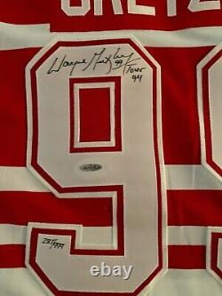 Wayne Gretzky Signed LE 99 Tour Jersey Upper Deck Certified
