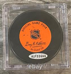 Wayne Gretzky Signed Los Angeles Kings UDA Upper Deck Puck Blues Oilers L@@K